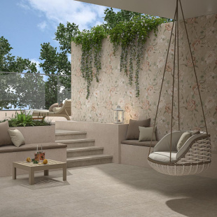 Плитка Kerama Marazzi Риккарди бежевый структура мат. рект. арт. 14063R (40х120)